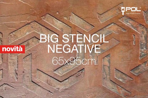 BIG STENCIL NEGATIVE 65x95cm