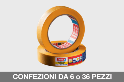 Nastro Precision arancio Tesa, Pellicole protettive mascherature, pitturare, dipingere, tinteggiare