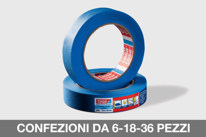 TESA 4440 NASTRO BLU pennelli e rulli professionali per imbianchini Nastro Blu Tesa per mascherature precise: ottima adesione, rimozione pulita e bordi netti. Ideale per pittori e decoratori professionisti.