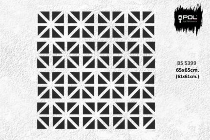 bigstencil65x65negativo25 vendita online dei migliori rulli e pennelli professionali