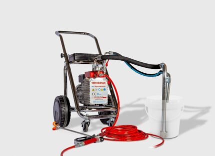 Pompa Airless Professionale Testarossa Supercinquemila per Verniciature Perfette - Vendita online per imbianchini decoratori cartongessisti pittori artisti e amanti del fai da te.