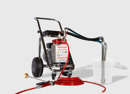 Pompa Airless Professionale Testarossa Superdiecimila - Vendita online per imbianchini decoratori cartongessisti pittori artisti e amanti del fai da te.
