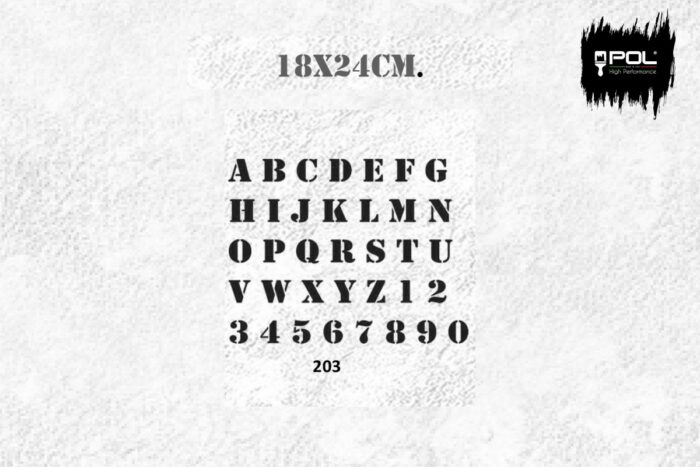 Stencil 203 vendita online Stencil 203 vendita online dei migliori rulli e pennelli professionali