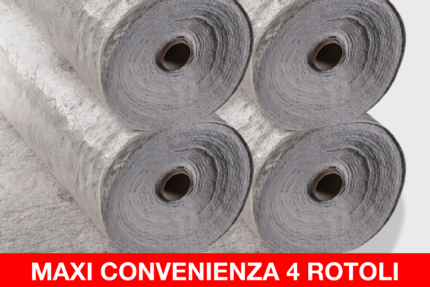 Vebndita online Feltro Bianco 4 rotoli grigio venita online per imbianchini professionisti